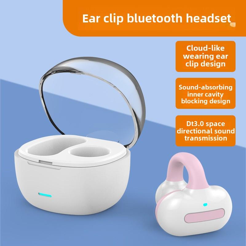 Наушники-клипсы Bluetooth Wireless Ultra-Long Endurance Спортивные наушники с костной проводимостью