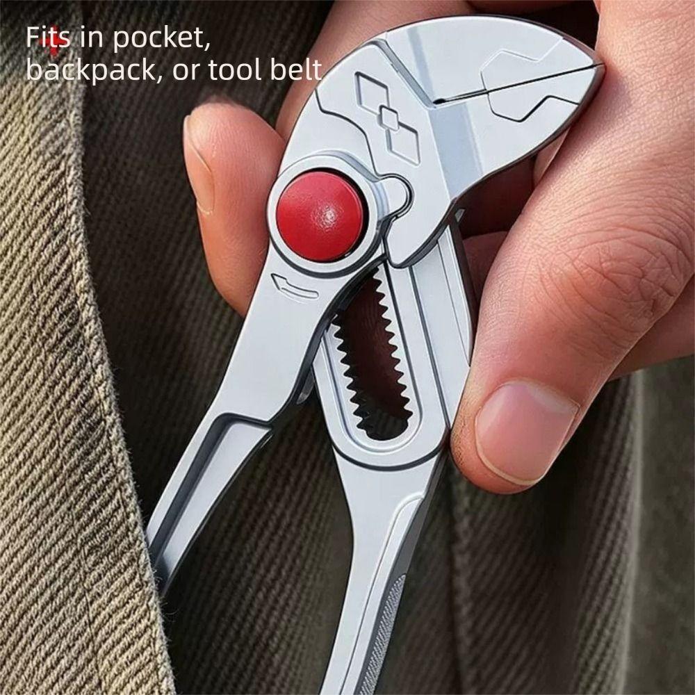 Chrome Vanadium Steel Water Pump Pliers Adjustable Multifunctional Tool Compact Miniature Pliers
