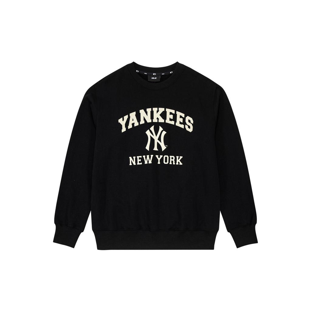 MLB Свитшоты New York Yankees Унисекс Черные С круглым вырезом Умеренные Другие 3AMTV0134-50BKS