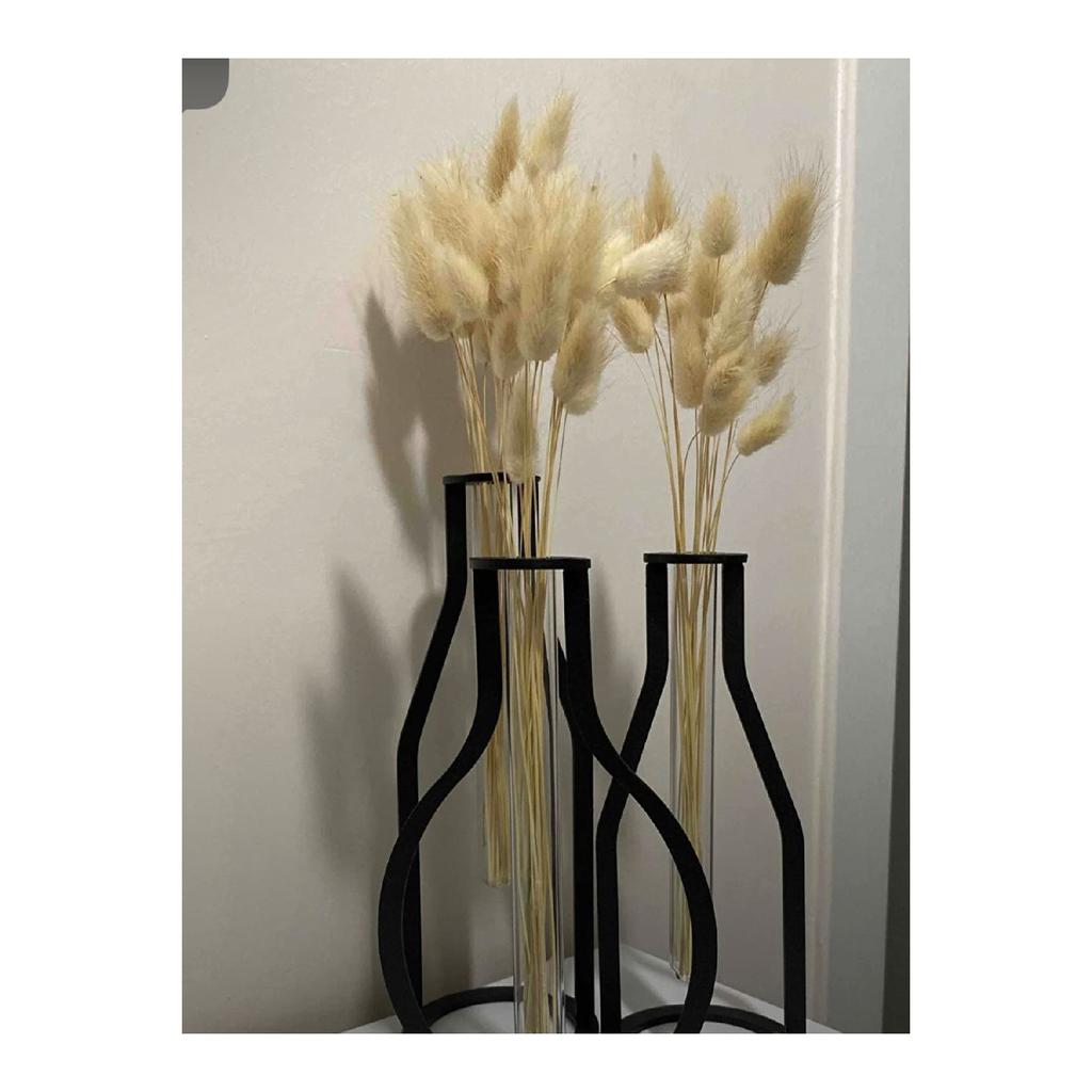 Натуральный сушеный хлопок трава Кроличий хвост свадебный букет композиция Цветок Лагурус 40 веток