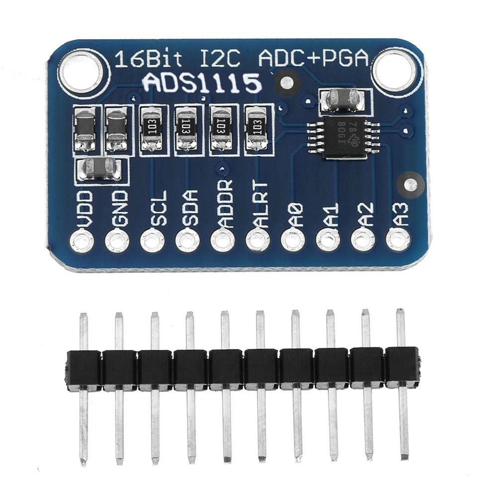ADS1115 Analog To Digital Module 4 Input Channels 16Bit I2C Development Board  Electronic Projects