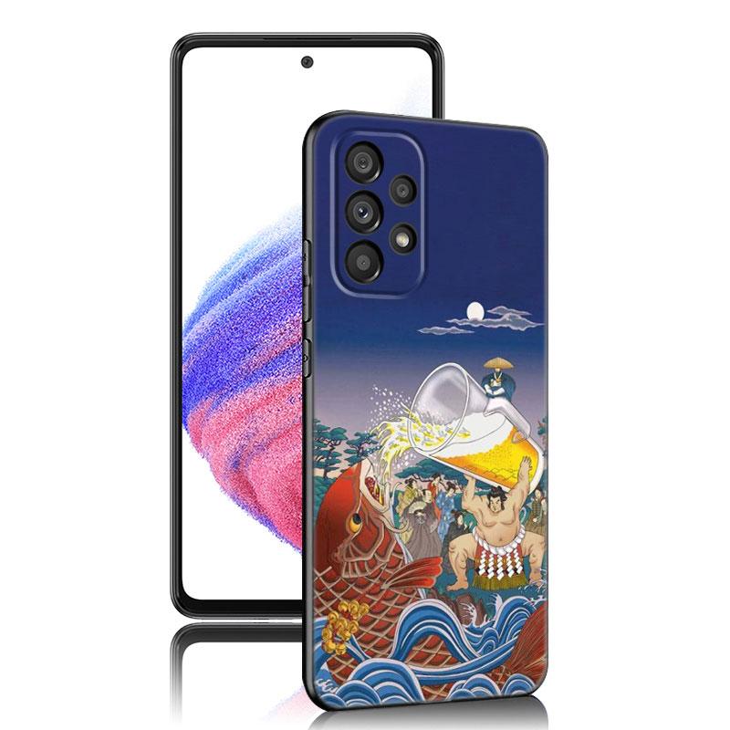 Чехол для телефона в японском стиле с аниме для Samsung A04 A21 A30 A50 A52 S A13 A14 A22 A23 A32 A53 A73 5G A11 A12 A31 A33 A51 A70 A71 A72