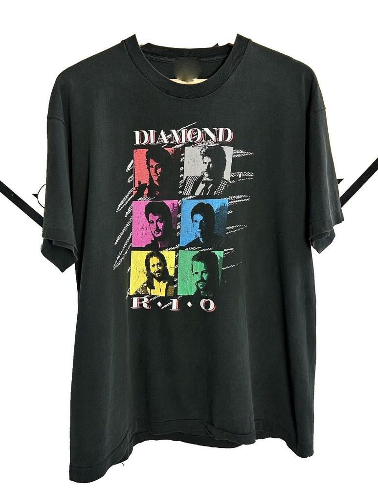 Рубашка Diamond Rio Унисекс Хлопок Для Мужчин Женщин Футболка S-234XL CG2371 Унисекс Футболка