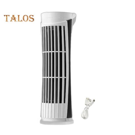 Безлопастной башенный вентилятор с подсветкой USB Plug-Play Низкий уровень шума Мощный воздушный поток 2 скорости Вентилятор охлаждения Портативный небольшой тихий офисный вертикальный электрический вентилятор