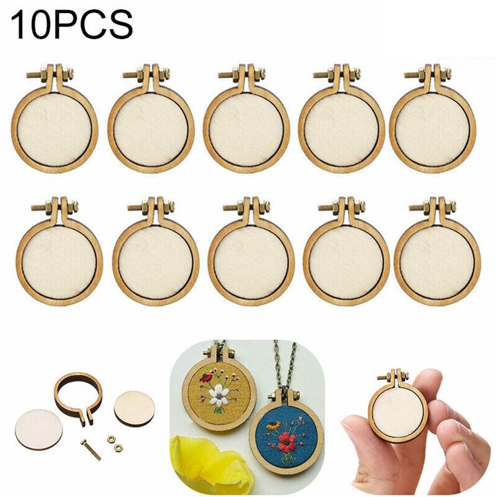 DIY Embroidery Hoop Decoration Fixed Frame Gifts Hand