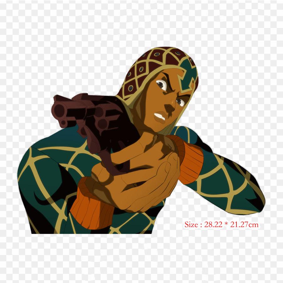 Угрожающие прозрачные наклейки Jojo's Bizarre Adventure Jos для одежды, нашивки в полоску, аппликации, наклейки на одежду, индивидуальный патч