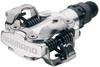 Shimano SPD Double-Sided Pedals, Silver, PD-M520 [EPDM520S]