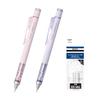 Tombow Pencil Mechanical Pencil MONO graph 0.5mm Pink/Purple 2-Piece Set with Refill Eraser PCA-341B