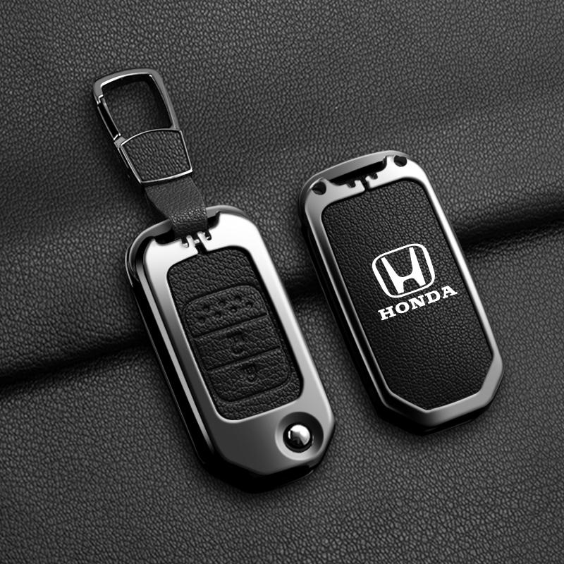 Умный чехол-брелок для ключа автомобиля для Honda Civic Accord City Odyssey CR-V XR-V HR-V Vezel Jade Jazz Crider Автоаксессуары