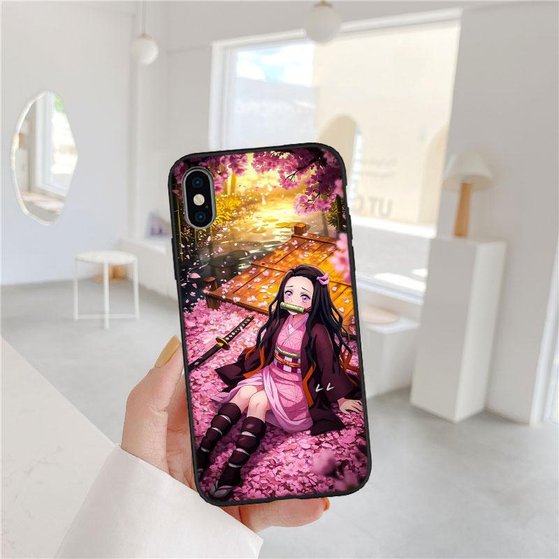 BF36 D-Demon S-Slayer Case for Samsung A11 A12 A13 A15 A52S A53 A55 A56 A70 A71 A72 A73 F06 F16 F56 S10 Plus S10e