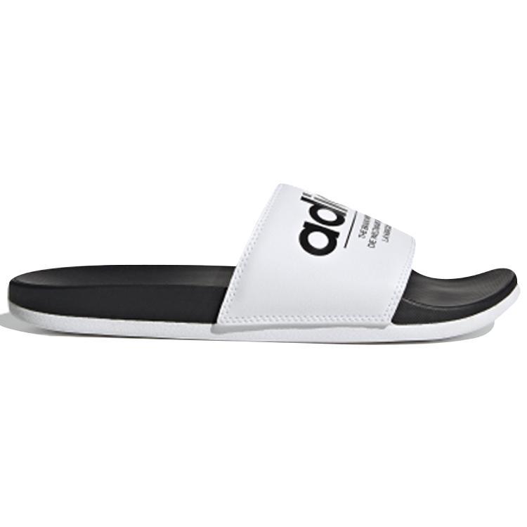 adidas Neo Adilette Comport 'Черный Белый' FX4287
