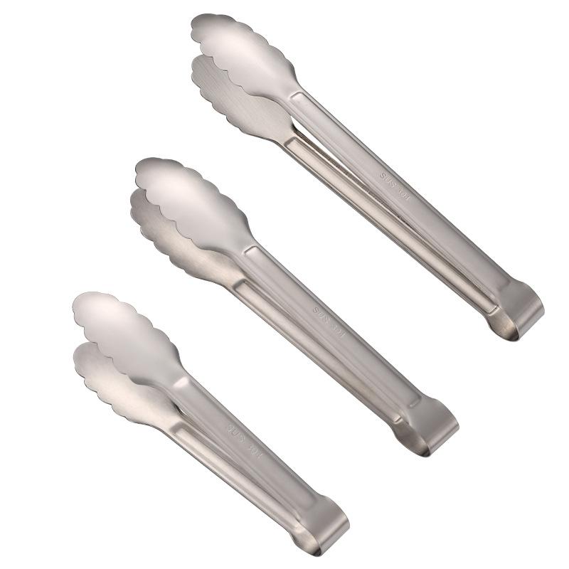 Цельный зажим из нержавеющей стали 304 в форме цветка сливы, многофункциональный классический зажим для хлеба, шлифованный зажим для барбекю, гостиничное полотенце