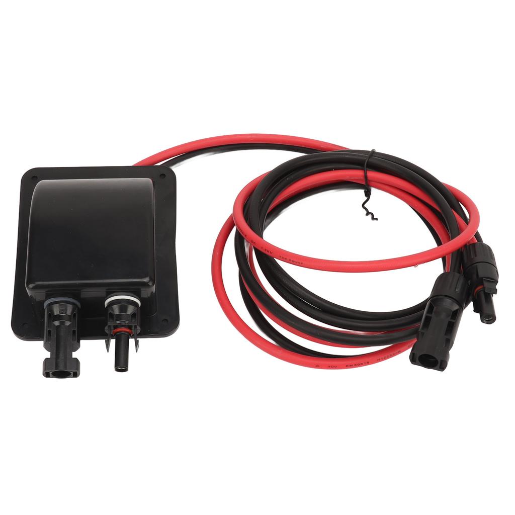 Провод солнечной панели с разъемом, кабельный ввод, солнечный адаптер, удлинительный кабель 2 м 10AWG для фотоэлектрических систем