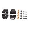 Shock Mount Frames 1:12 RC Vehicles Toy Parts Lightweight Sturdy Metal Upgrade Parts Shock Parts Body Mounts for MN78