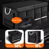 SEAMETAL Car Trunk Storage Box Multi-compartments Collapsible Large Capacity Car Trunk Stowing Tidying Storage Box Car Interior