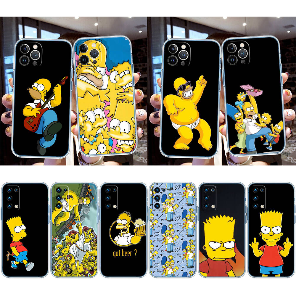 S-Simpsons-Poster Phone Case for Motorola Edge 20 30 S30 40 50 Fusion Lite Plus Pro Ultra Neo One Action Zoom Hyper Power Macro Vision