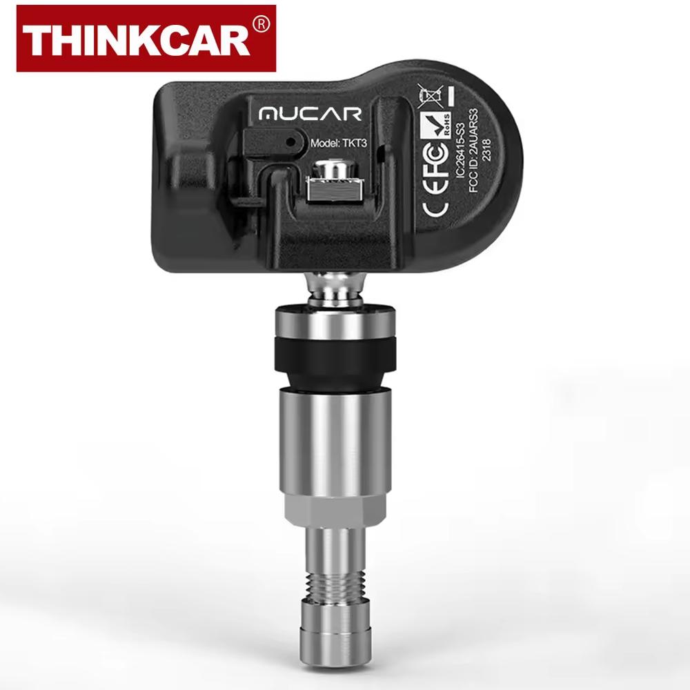 AWP1 THINKCAR THINKTPMS S3 Car TPMS Tire Pressure Sensor 315MHz 433MHz Program Work with Thinkcar and Mucar tpms tool