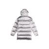 adidas originals Metal Dwn Jkt Stay Warm Diagonal zipper Sports hooded down Jacket Silver Men's GJ6733
