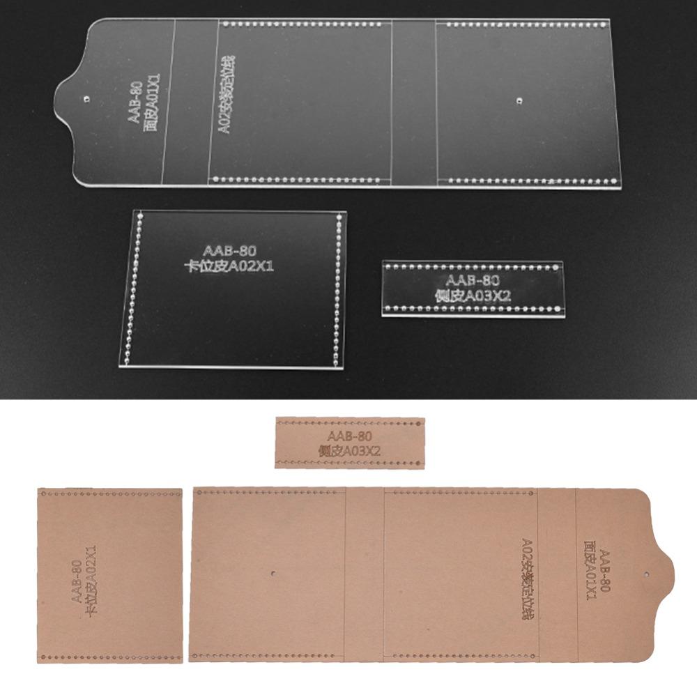 Acrylic Coin Purse Templates Wallet Stencil Pattern Stencil Coin Purse Template Bag Crafting