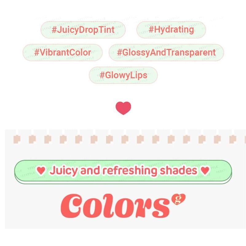 Colorgram Сочный тинт для губ Juicy Drop Tint - 8 цветов
