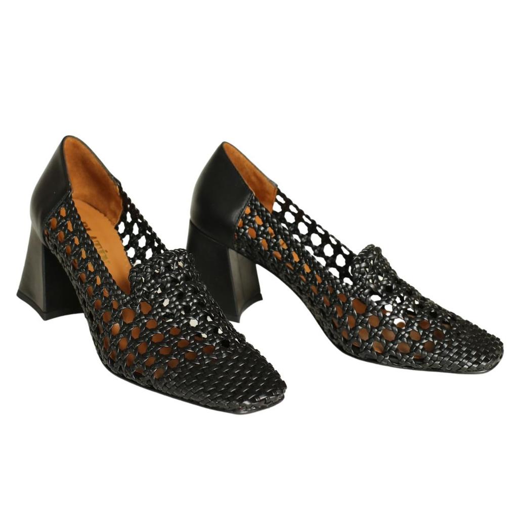 Женские туфли из натуральной кожи из специальной коллекции на высоком каблуке