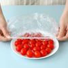 50/100pcs Reusable Plastic Bags Food Cover Elastic Stretch Adjustable Bowl Lids Universal Kitchen Wrap Fresh Keeping Caps