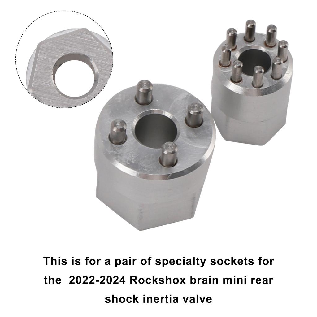 Инструмент для клапана инерции RockShox Brain 2022-2024 – Набор головок для амортизатора Specialized MINI