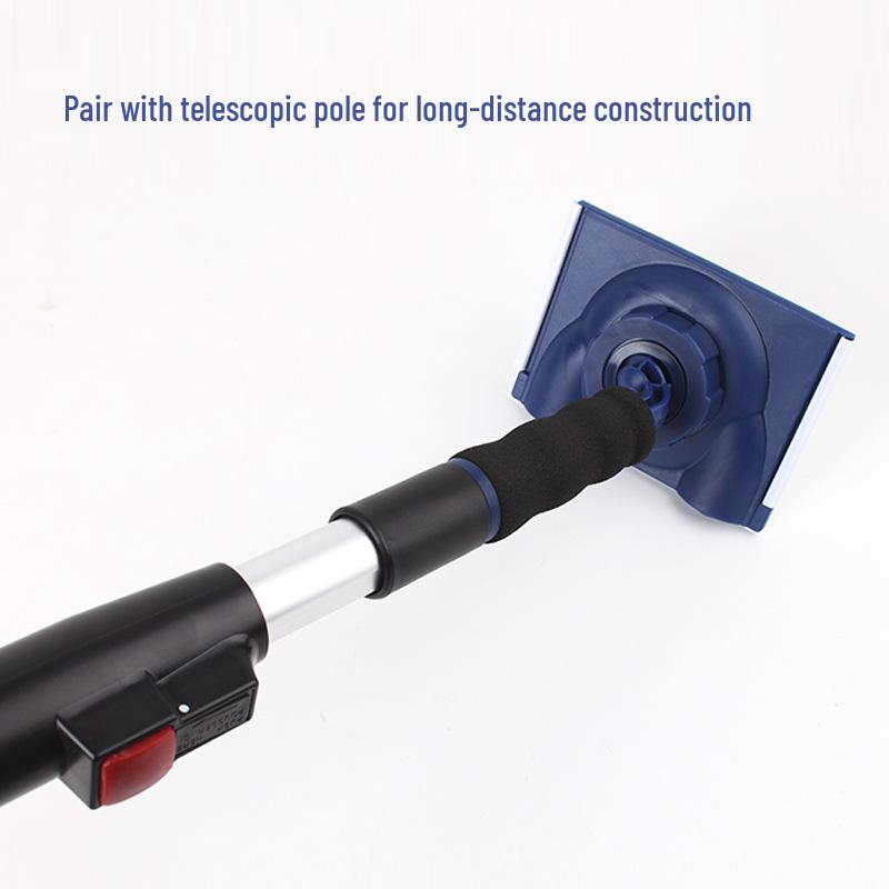 4-Inch Latex Paint Edging and Trimming Brush with Masking Tape for Interior Walls and Corner Coatings