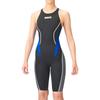 ARENA Competitive Swimsuit Fina Approved Half Spats AQUA XTREME Type Custom Model Women's (Cross Back) ARN-1024W ORIHK1024W-M-BKBG