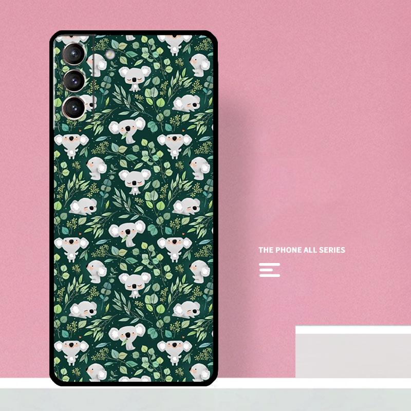 Мультяшная картина Животное Коала Чехол для телефона Для Samsung Galaxy S26 S25 S24 S20 S21 S22 S23 Ultra S10 Plus S25 FE Чехол Coque