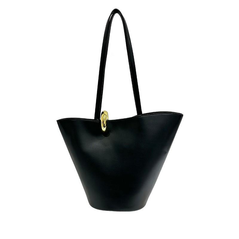 Jac Women's Bag Quemus Asymmetrical Leather Bucket Vegetable Basket Diagonal Handle Lafite Single Shoulder