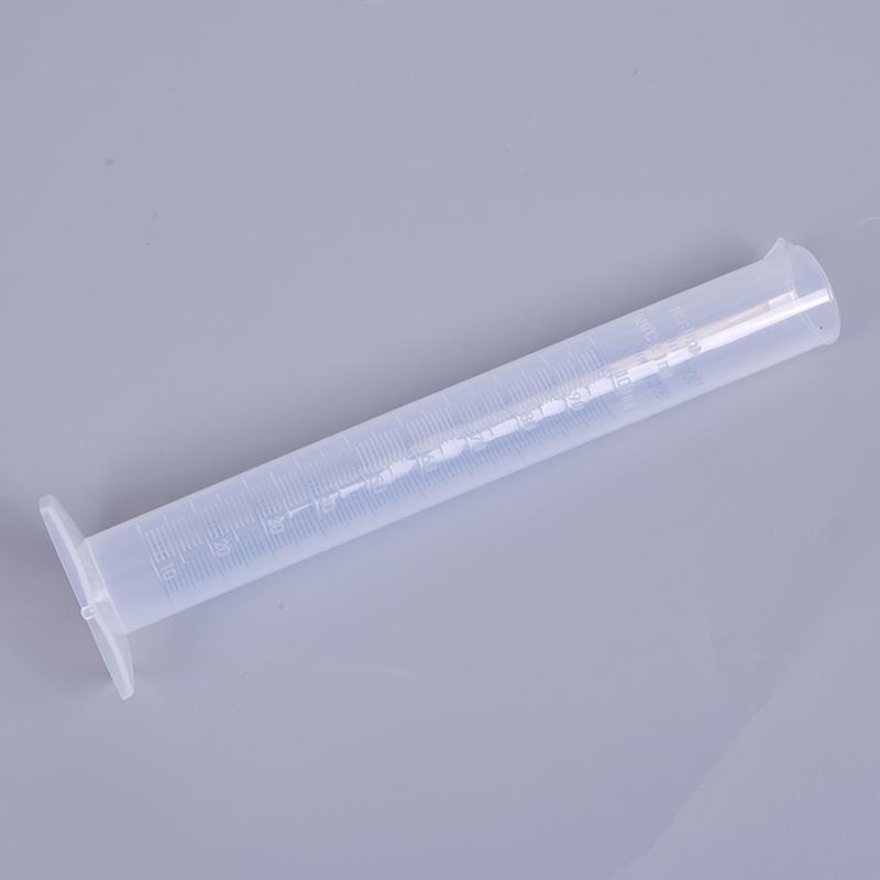 Измерительный цилиндр на 100 мл. Измерительный цилиндр с синей шкалой, устойчивый к кислотам и щелочам.