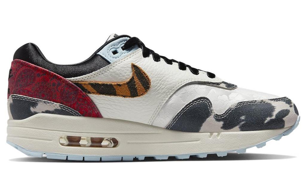 Nike Air Max 1 '87 'Great Indoors Тигровый Swoosh Коровья Шкура' Женские FD0827-133