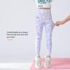High Rise Girls' Athletic Leggings Quick Drying Running Active Tights  Summer