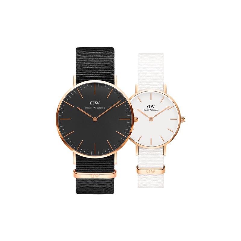 DANIEL WELLINGTON Европейские и американские часы Сезон выпускных Женские часы Текстурированные золотые часы Простая универсальность Чистое желание Часы DW00100313