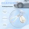 Bling Car Key Fob Cover Compatible With 5 Button,TPU Key Fob Case With Keychain,Car Accessories Key Fob Protector(For Chevroiet 5)