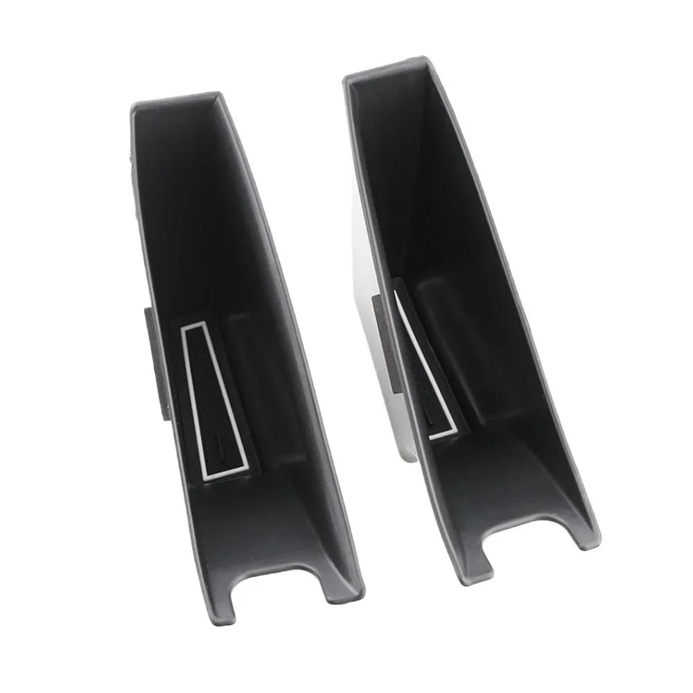 For Tesla Model 3 2017-2024 for Tesla Model Y 2020-2024 ABS Door Handle Storage Box Car Handle Stowing Tray Organize Accessories