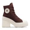 Converse Chuck 70 De Luxe Замшевые Шнуровка Блочный Каблук Туфли Женские Земляной Коричневый