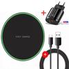30W 20W 15W Fast Wireless Phone Charger EU US QC 3.0 Plug Charger Pad for iPhone 11 Samsung Xiaomi Wireless Charging Station