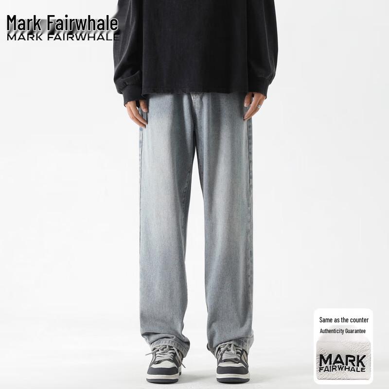 Мужские джинсы прямого кроя в американском стиле Mark Fairwhale