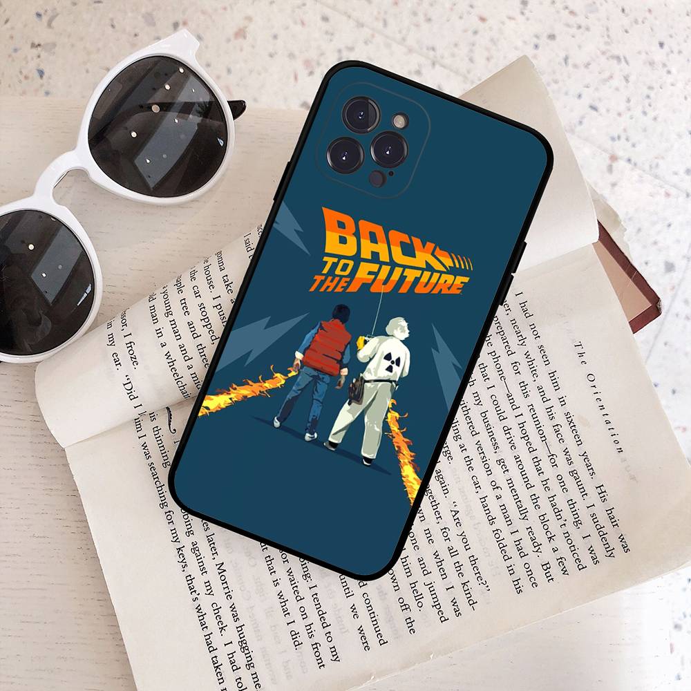 Чехол для телефона «Назад в будущее» для iPhone 17 Air 16 15 14 13 12 11 Pro Max 16 15 14 Plus Мягкий чехол из ТПУ