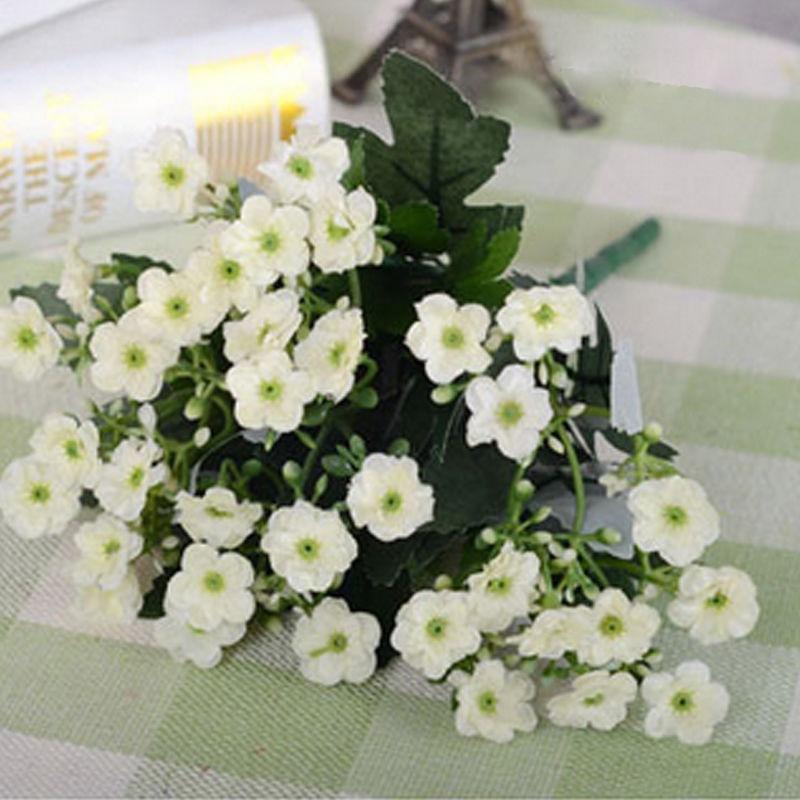 1 шт. 36 головок искусственных шелковых цветов букет орхидей поддельный домашний декор для свадебной вечеринки MIT