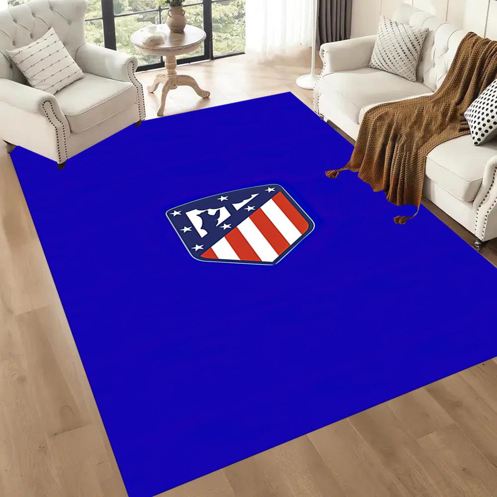 Atletico Madrid Area Rug Suitable For Game Room Bedrooms Playrooms Outdoor Antislip Carpet Anime Office Decor Perfect Birthdaychristmas Gift Idea