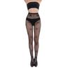 Halloween 2024 Black & White Rose Cross One-Piece Pantyhose - European & American Style