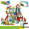 Набор развивающих игрушек из 255 крупных строительных блоков для раннего обучения