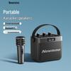 Портативная Bluetooth-колонка для караоке Newsmy K519, штекер CN (адаптер в комплекте)