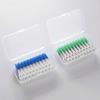 160pcs/box Soft Dental Floss Pick Gum Massage Toothpick Floss Silicagel Interdental brush  Unisex