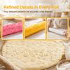 Non-Stick Embossing Rolling Pin PP Plastic Pattern Rolling Pin Dough Roller  Cake Decorating