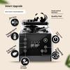 Philips Американская автоматическая кофемашина с двойным бункером для зерен, смешиванием и помолом, практичная HD7901/10