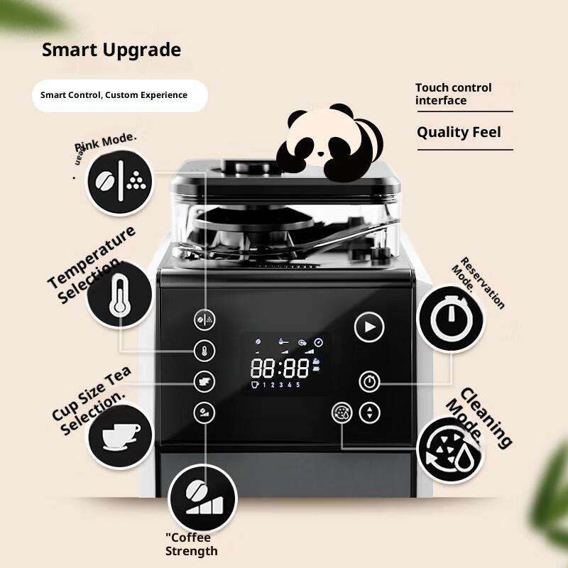 Philips Американская автоматическая кофемашина с двойным бункером для зерен, смешиванием и помолом, практичная HD7901/10